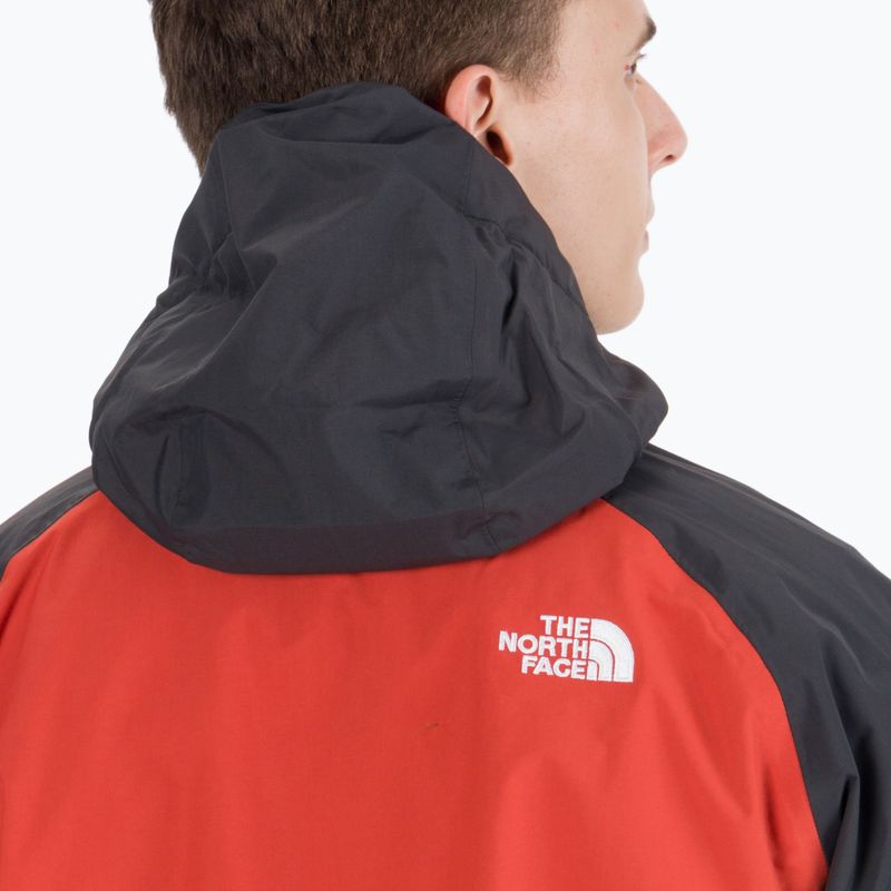 Herren Regenjacke The North Face Stratos orange-rot NF00CMH95F31 3
