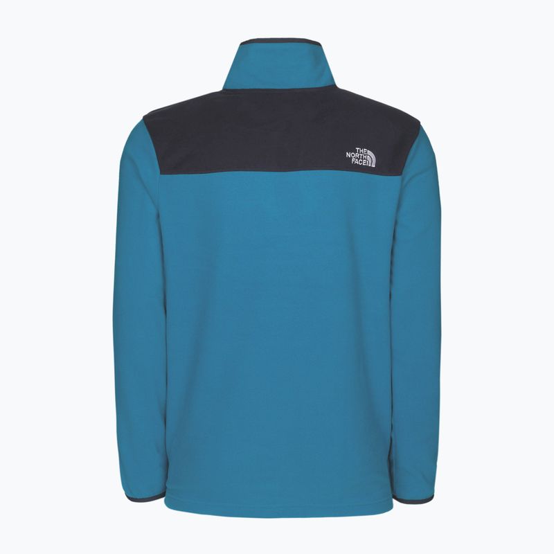 Herren Fleece-Sweatshirt The North Face Homesafe Snap Neck blau NF0A55HM49C1 10