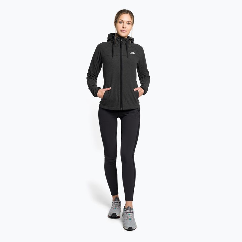 Damen Fleece-Kapuzenpullover The North Face Homesafe Fleece Hoodie schwarz NF0A55HNTH61 2
