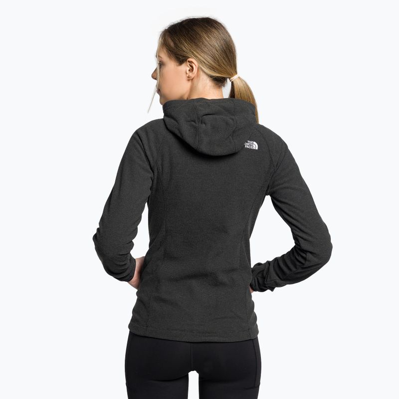 Damen Fleece-Kapuzenpullover The North Face Homesafe Fleece Hoodie schwarz NF0A55HNTH61 4