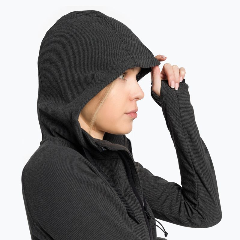 Damen Fleece-Kapuzenpullover The North Face Homesafe Fleece Hoodie schwarz NF0A55HNTH61 6