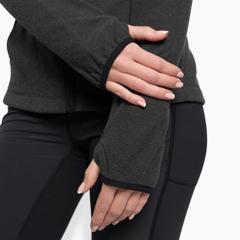 Damen Fleece-Kapuzenpullover The North Face Homesafe Fleece Hoodie schwarz NF0A55HNTH61 8
