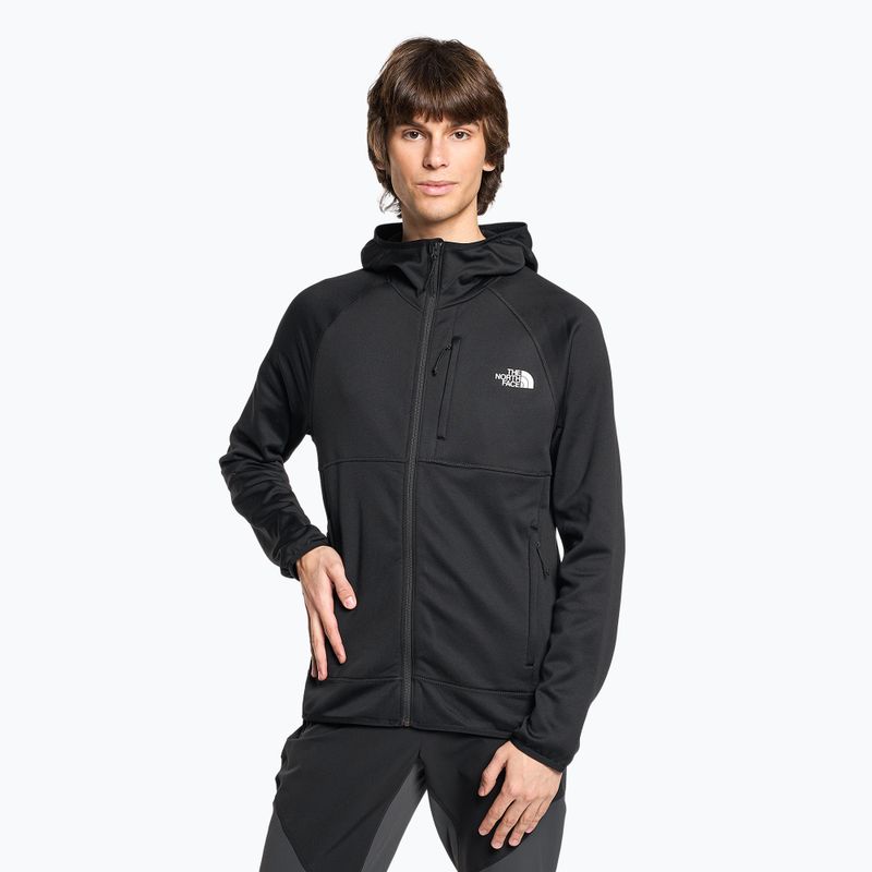 Herren-Trekking-Sweatshirt The North Face Canyonlands schwarz