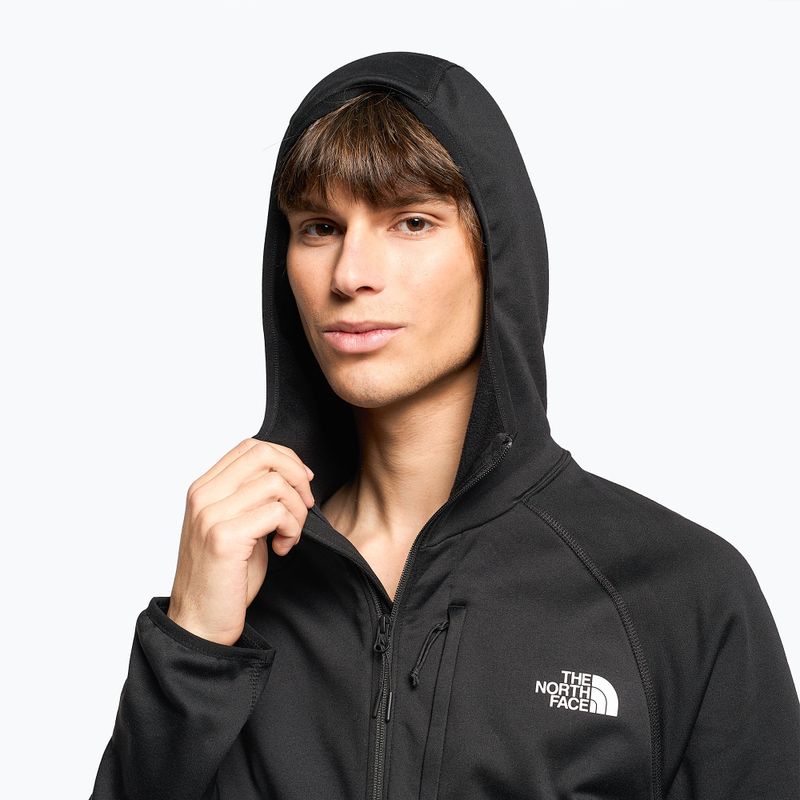 Herren-Trekking-Sweatshirt The North Face Canyonlands schwarz 3