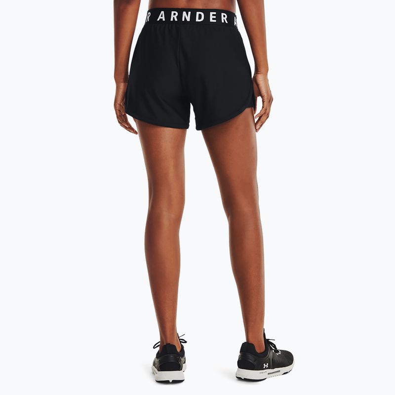 Under Armour Play Up 5 In Damen Trainingsshorts schwarz/schwarz/weiß 3