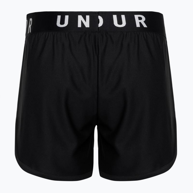 Under Armour Play Up 5 In Damen Trainingsshorts schwarz/schwarz/weiß 6