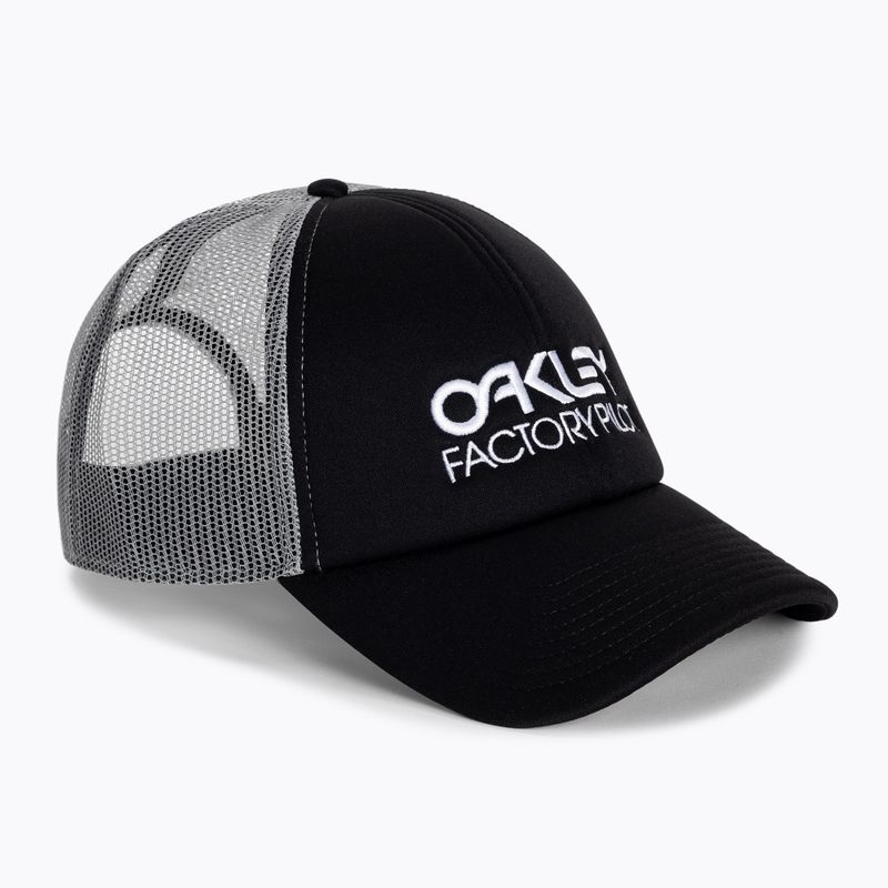Oakley Factory Pilot Trucker Herren Baseballmütze schwarz FOS900510