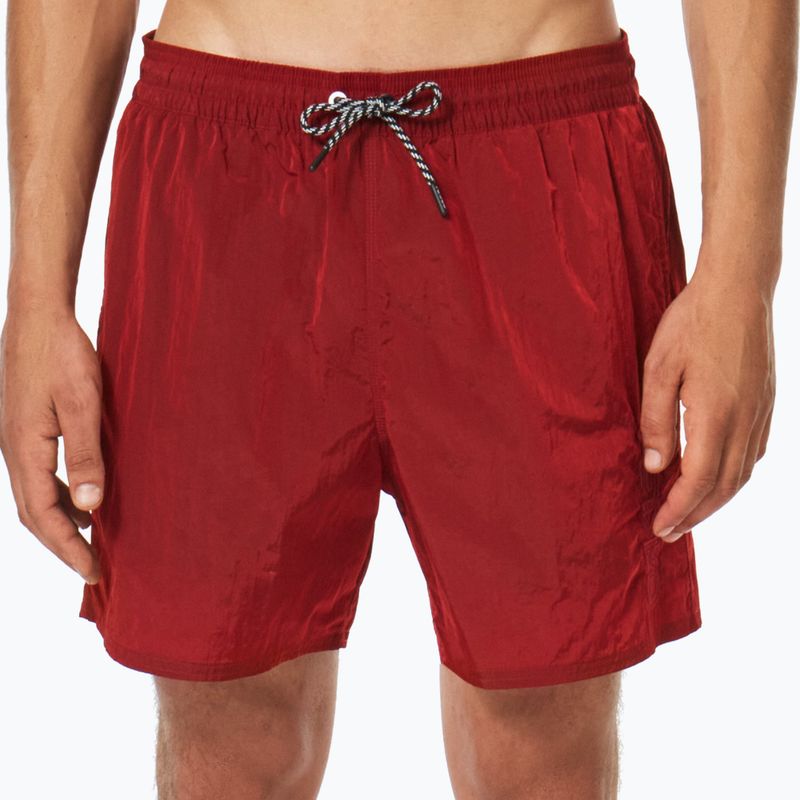 Herren Oakley All Day B1B 16  Schwimmen Shorts rot FOA403014 7