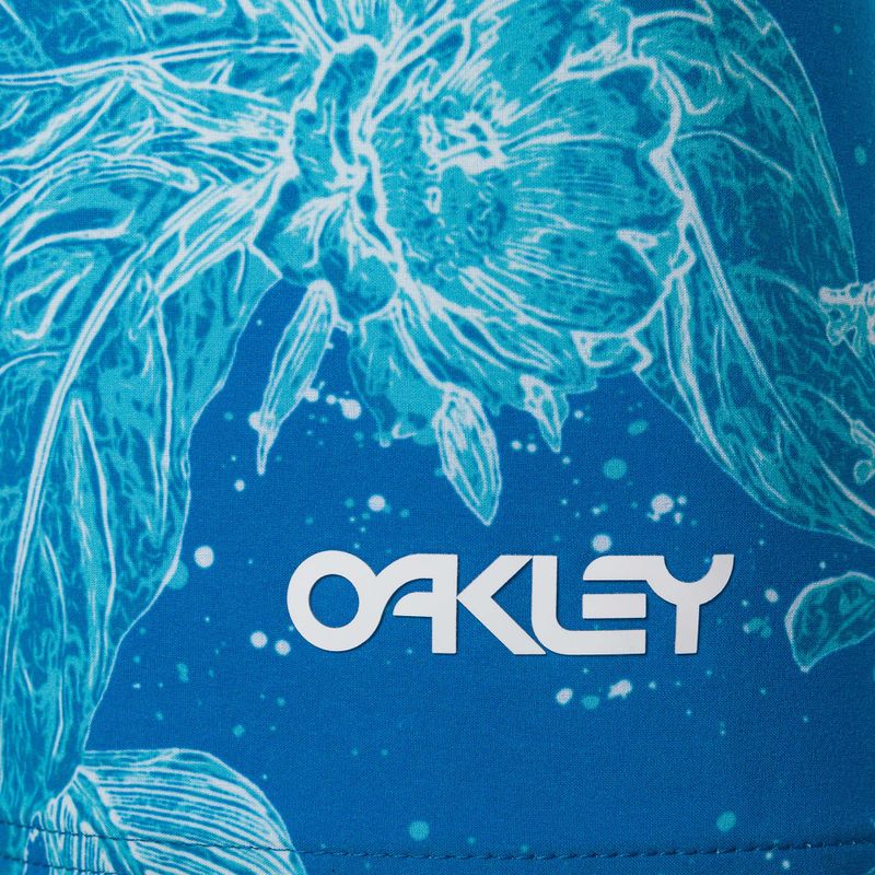 Herren Oakley Retro Split 21 Schwimmen Shorts blau FOA403024