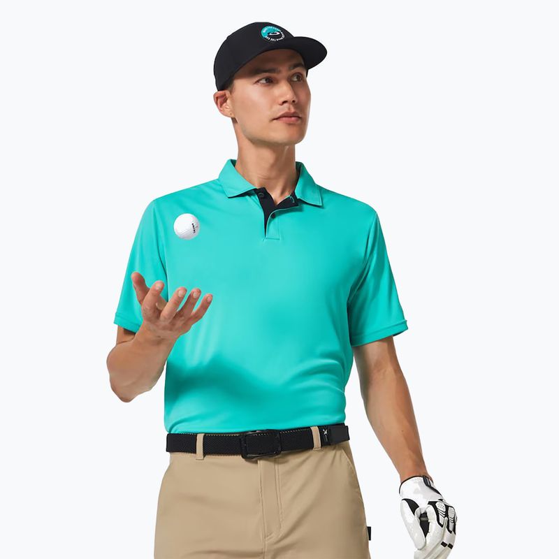 Oakley Herren Divisional UV blau Poloshirt FOA403084 4