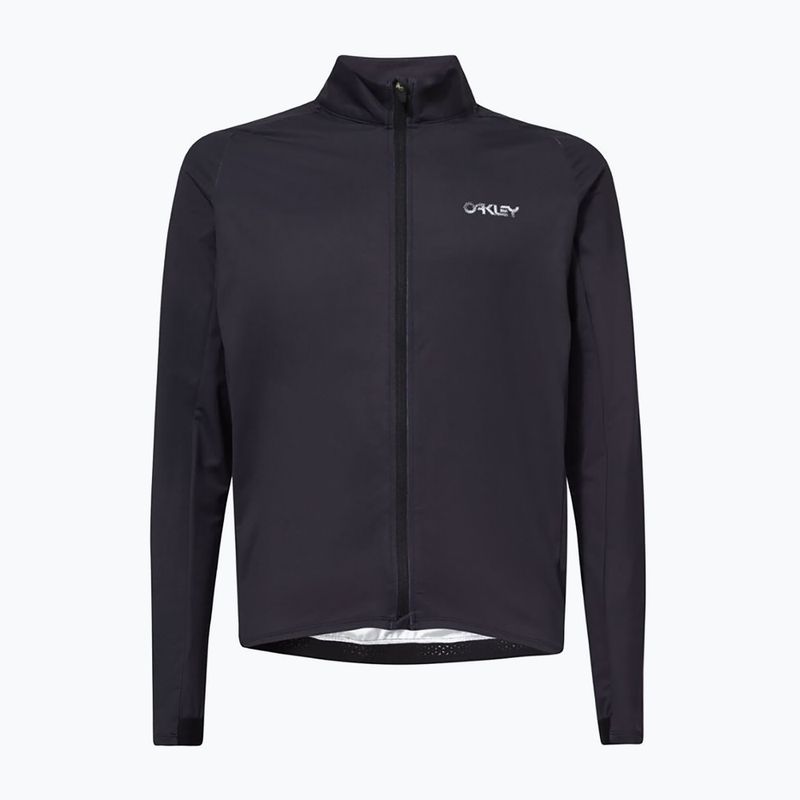 Oakley Elements Thermal Herren Radfahren Trikot schwarz FOA403117