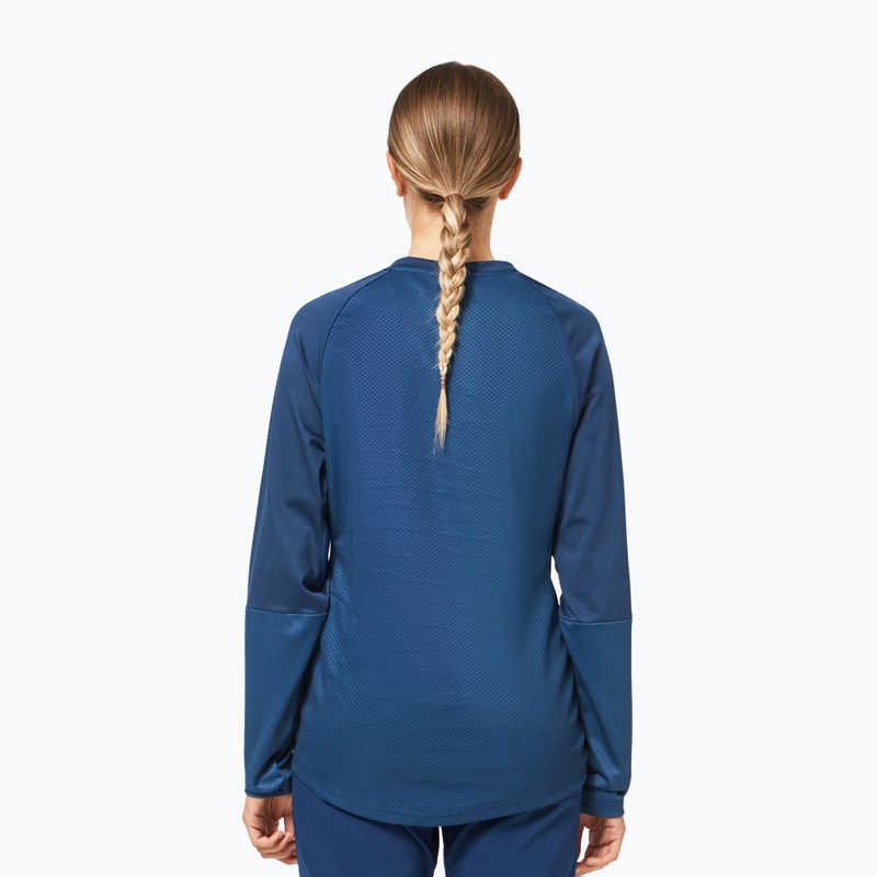 Oakley Factory Pilot Frauen Radfahren Trikot marineblau FOA500224