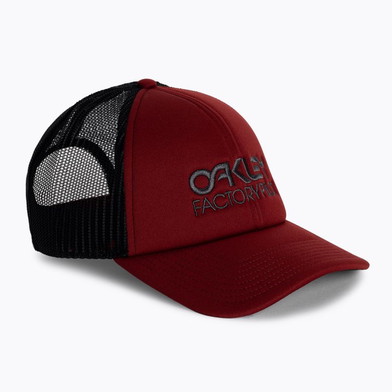 Oakley Factory Pilot Trucker Herren Baseballmütze rot FOS900510