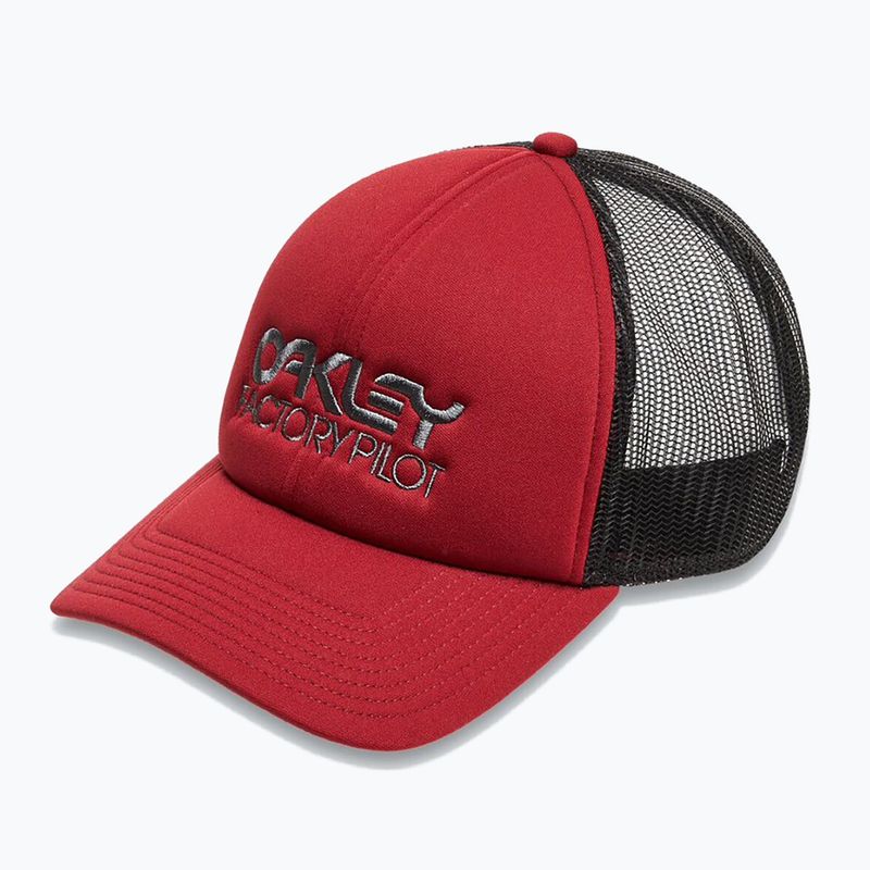 Oakley Factory Pilot Trucker Herren Baseballmütze rot FOS900510 5