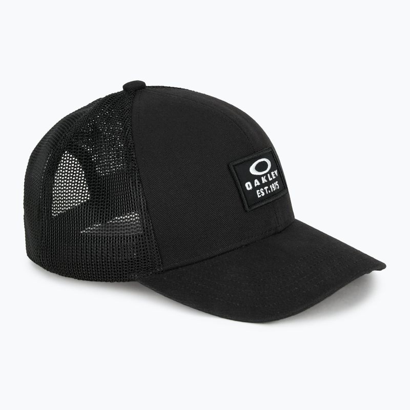 Herren Oakley Patch Trucker Blackout Baseballmütze