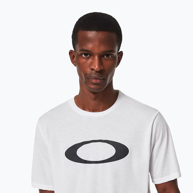 Oakley Herren O-Bold Ellipse weiß/schwarzes T-shirt 6