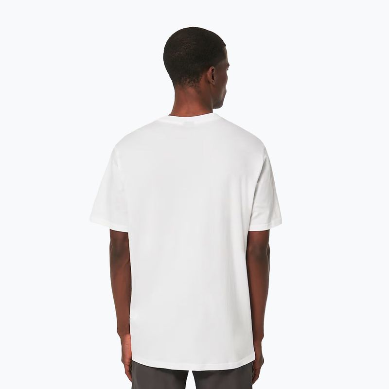 Oakley O Bark 2.0 T-Shirt für Herren weiß/schwarz 3