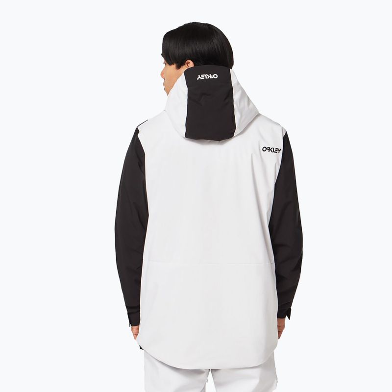 Oakley TNP TBT isoliert Anorak Männer Snowboard Jacke weiß FOA403652 2