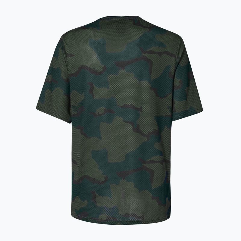 Radtrikot Herren Oakley Ride Free SS grün FOA4378 5