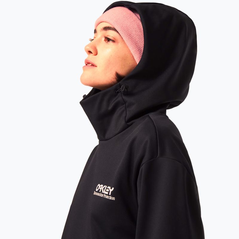 Sweatshrit Hoodie Softshell Damen Oakley Paark RC Softshell Hoodie blackout 3