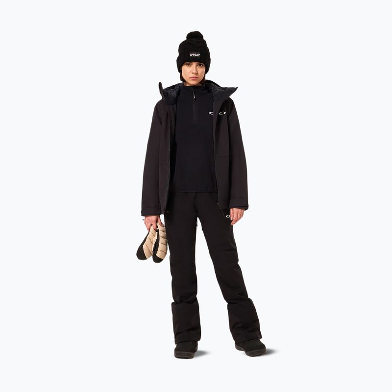Fleecejacke für Damen Oakley Maple Ridge 1/2 Zip Fleece blackout 2