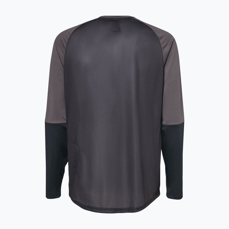 Radtrikot Herren Oakley Factory Pilot Mtb LS II schwarz-grau FOA44497 6