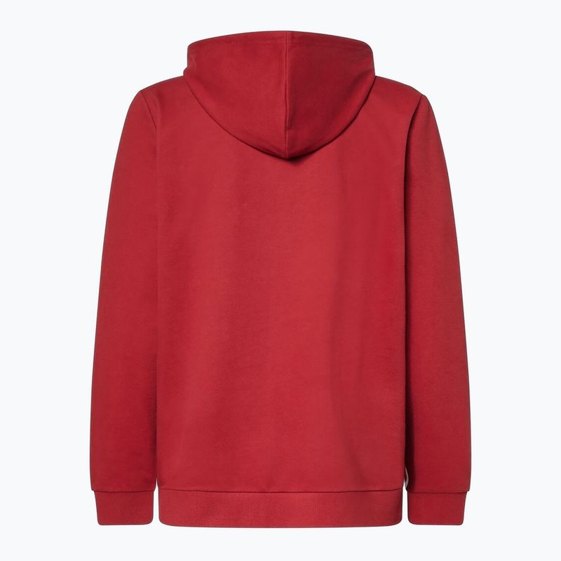 Herren Oakley PO Hoodie eisenrot 2