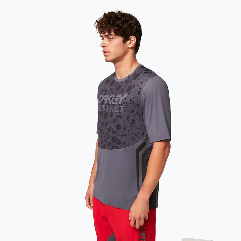Radtrikot Herren Oakley Maven Rc SS grau FOA444 2