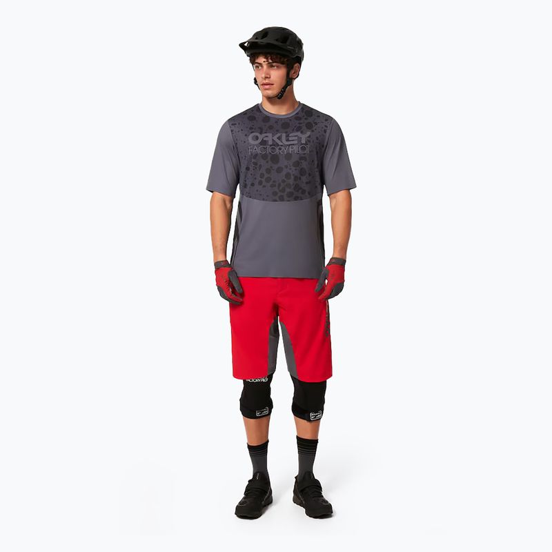 Radtrikot Herren Oakley Maven Rc SS grau FOA444 5