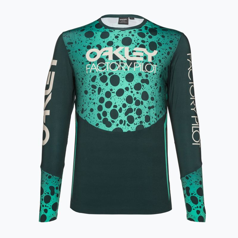 Radtrikot Herren Oakley Maven Rc LS grün FOA4443 8