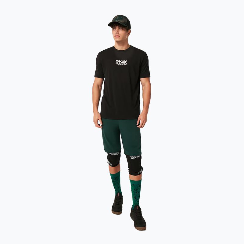 Herren Oakley Factory Pilot Ss Tee schwarz FOA404507 Radfahren t-shirt 4
