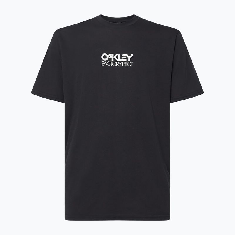 Herren Oakley Factory Pilot Ss Tee schwarz FOA404507 Radfahren t-shirt 6