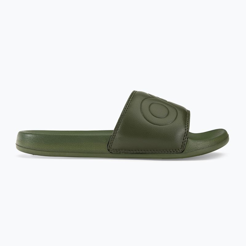 Herren Oakley College Pantoletten grün/schwarz FOF10042486L Pantoletten 2