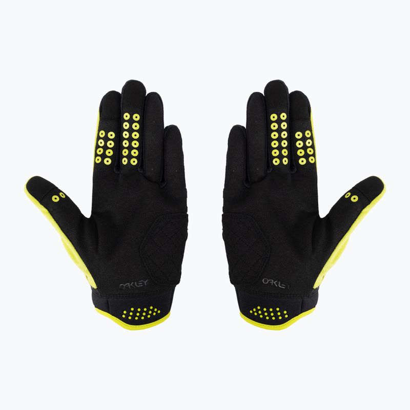 Fahrradhandschuhe Oakley Switchback Mtb schwarz-gelb FOS9879 2