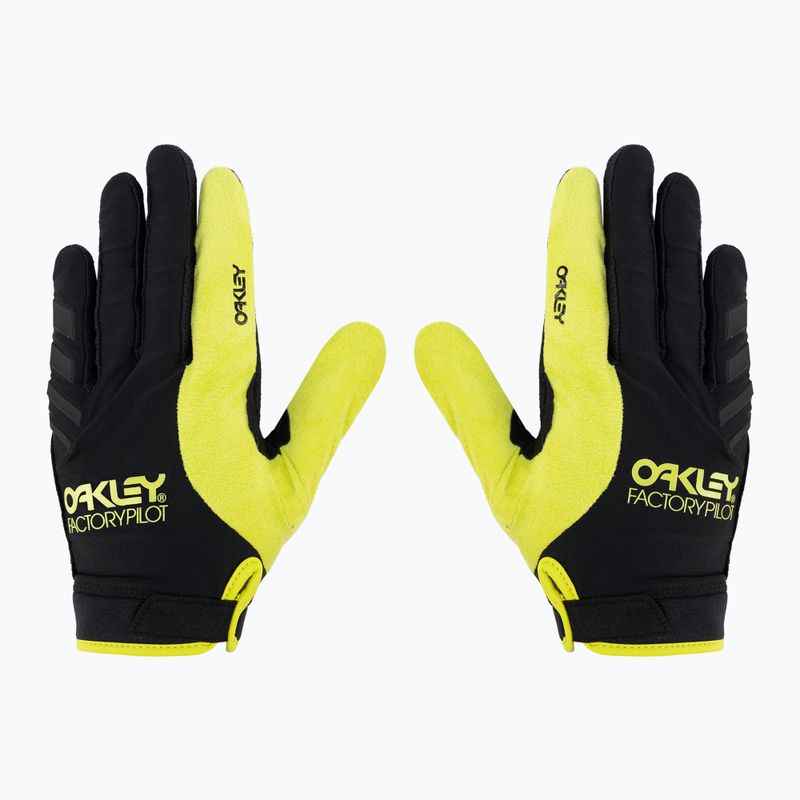 Fahrradhandschuhe Oakley Switchback Mtb schwarz-gelb FOS9879