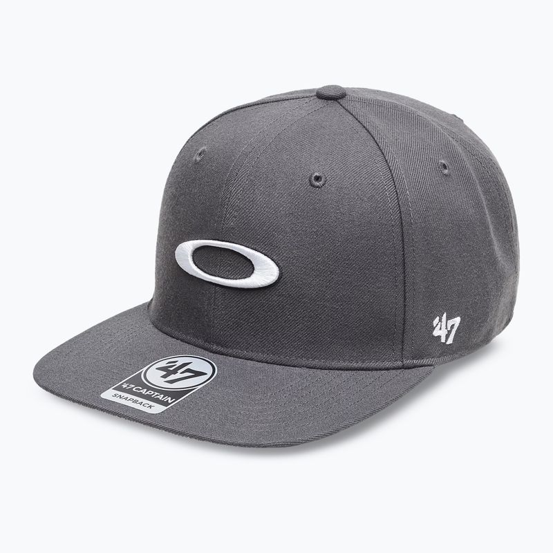 Herren Oakley 47 B1B Ellipse einheitlich grau Baseballkappe