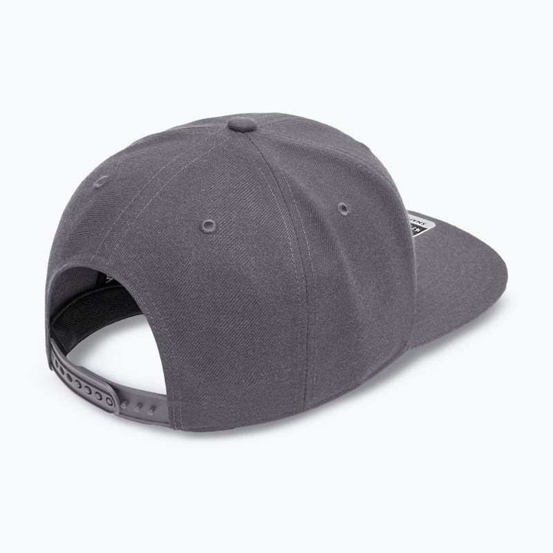 Herren Oakley 47 B1B Ellipse einheitlich grau Baseballkappe 2
