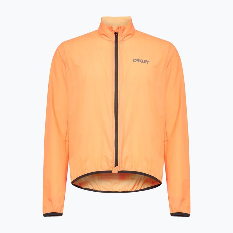 Herren Oakley Elements Pkble Jacket II orange FOA404493 Fahrradjacke