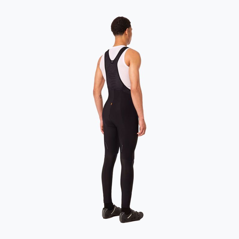 Herren Oakley Clima Thermal Bib Tight Radfahren Shorts schwarz FOA404886 3