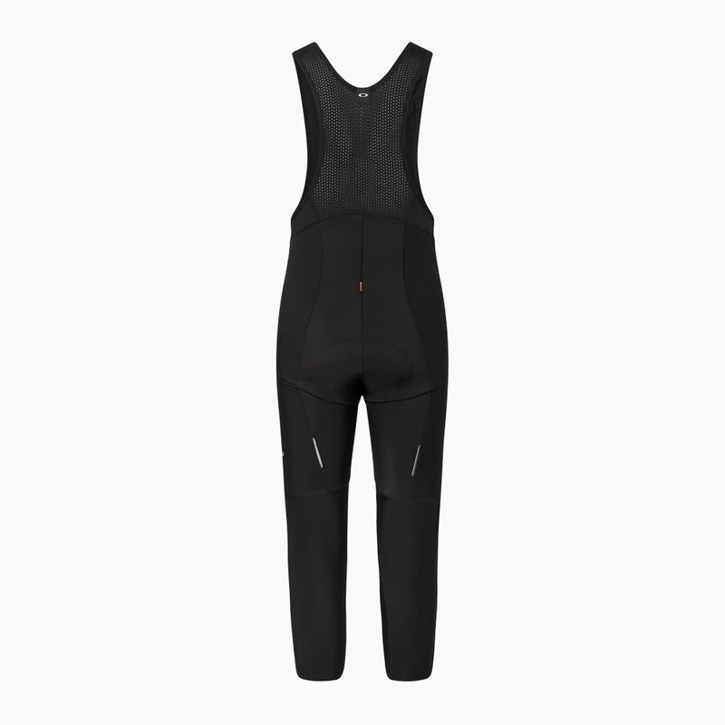 Herren Oakley Clima Thermal Bib Tight Radfahren Shorts schwarz FOA404886 8