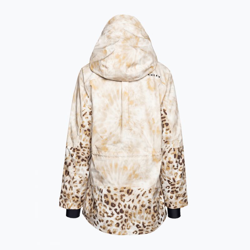 Oakley TC Juno Reduct Shell Frauen Snowboard Jacke Cheeta td drucken 2