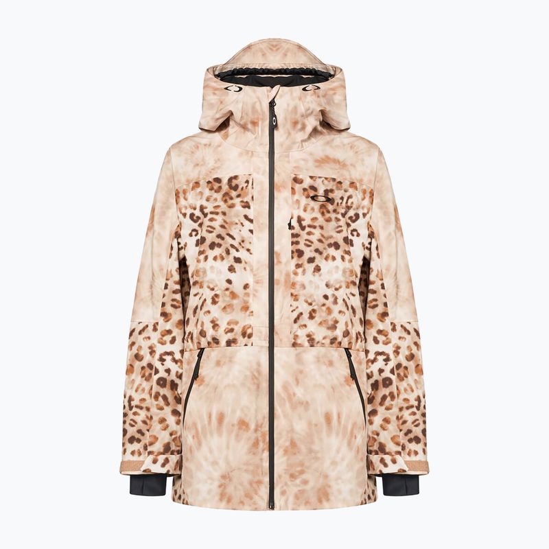Oakley TC Juno Reduct Shell Frauen Snowboard Jacke Cheeta td drucken 6