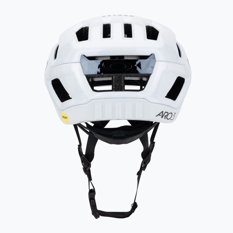 Oakley Aro3 Endurance EU Fahrradhelm poliert weiß 4