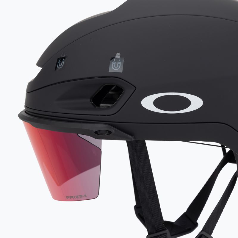 Oakley Aro7 Road mattschwarz/prizm Rennradhelm 7