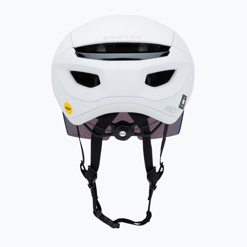 Oakley Aro7 Road matt weiß/prizm Rennradhelm 4