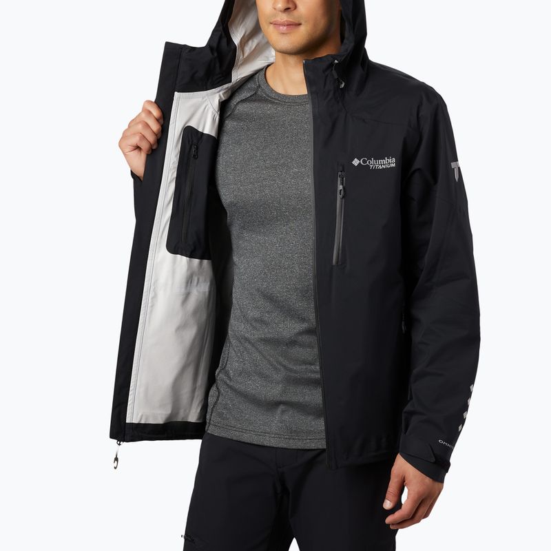 Columbia Herren Softshell Jacke Titan Pass 2.5L Shell 010 schwarz 1888941 4
