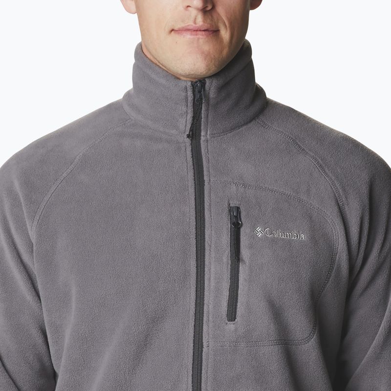 Columbia Fast Trek II grau Herren Fleece-Sweatshirt 1420421 4