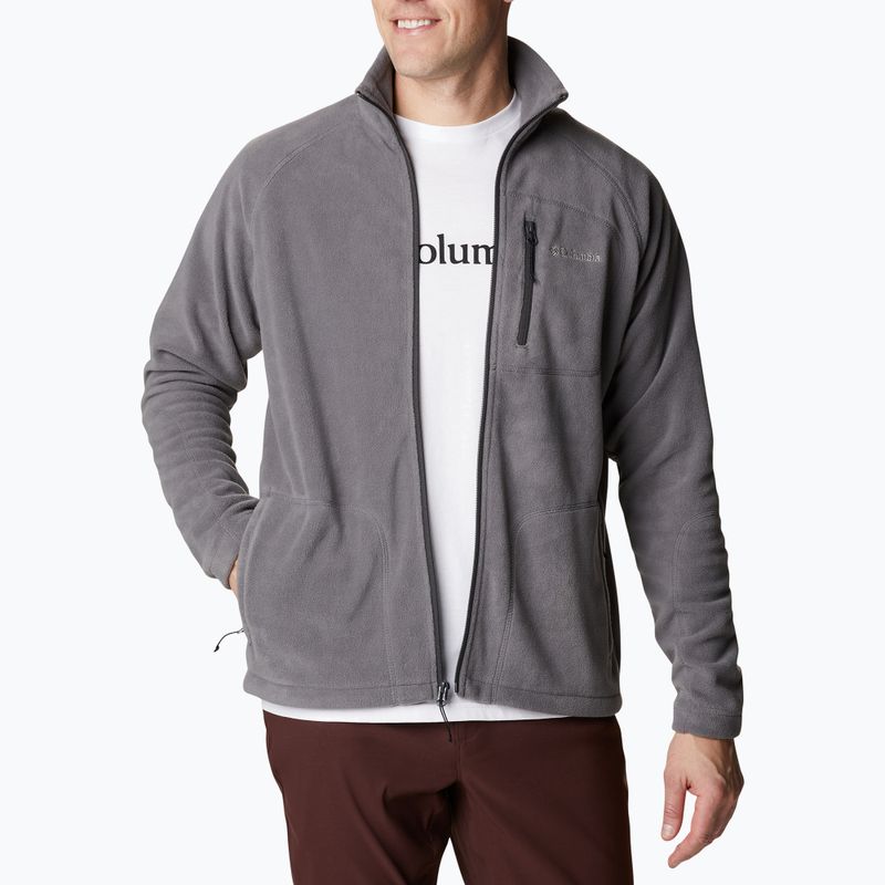 Columbia Fast Trek II grau Herren Fleece-Sweatshirt 1420421 6