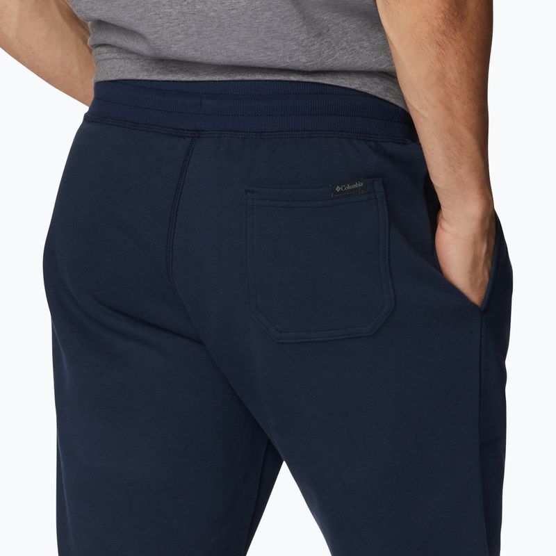 Herren Columbia Logo Fleece-Trekking-Shorts marineblau 1884601464 5