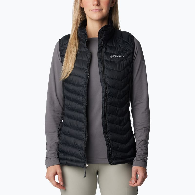 Columbia Damen ärmelloses Powder Pass 12 schwarz 1832222 6